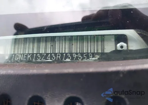 2003 Chevrolet Tahoe Ls from USA, damaged, VIN 1GNEK13Z43R139359